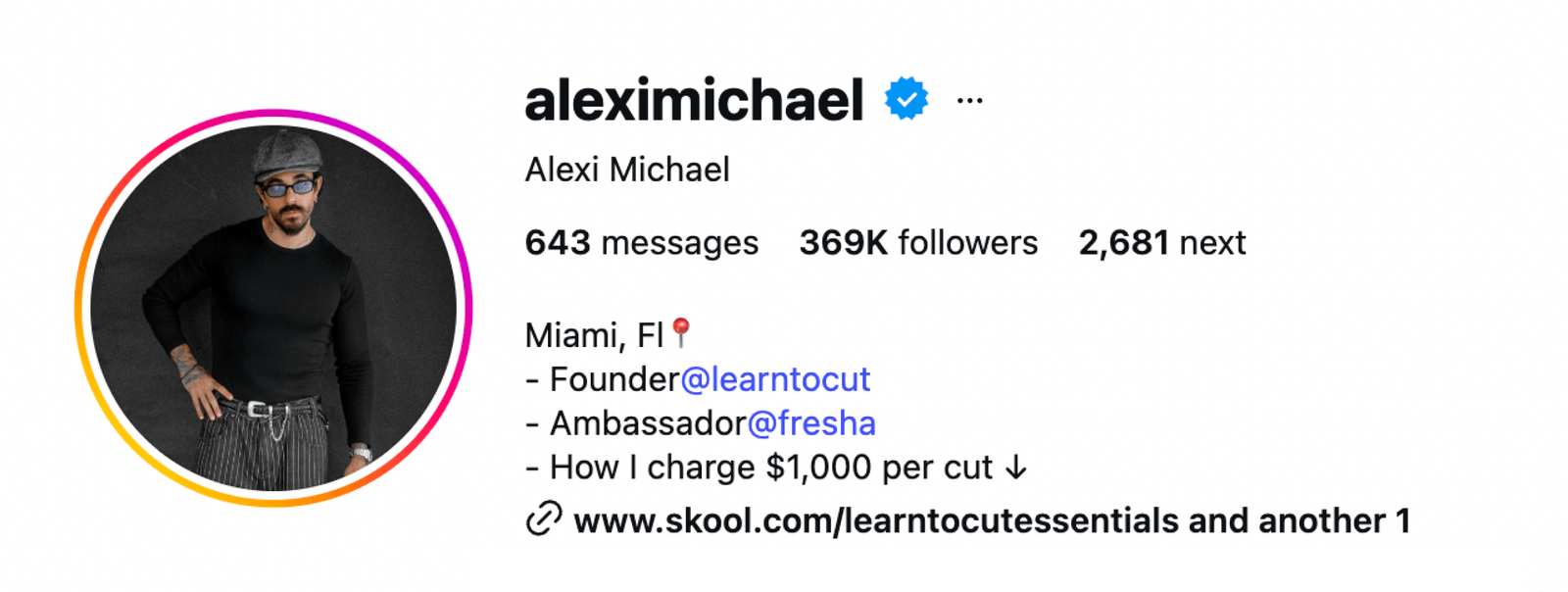 Alexi Michael @aleximichael