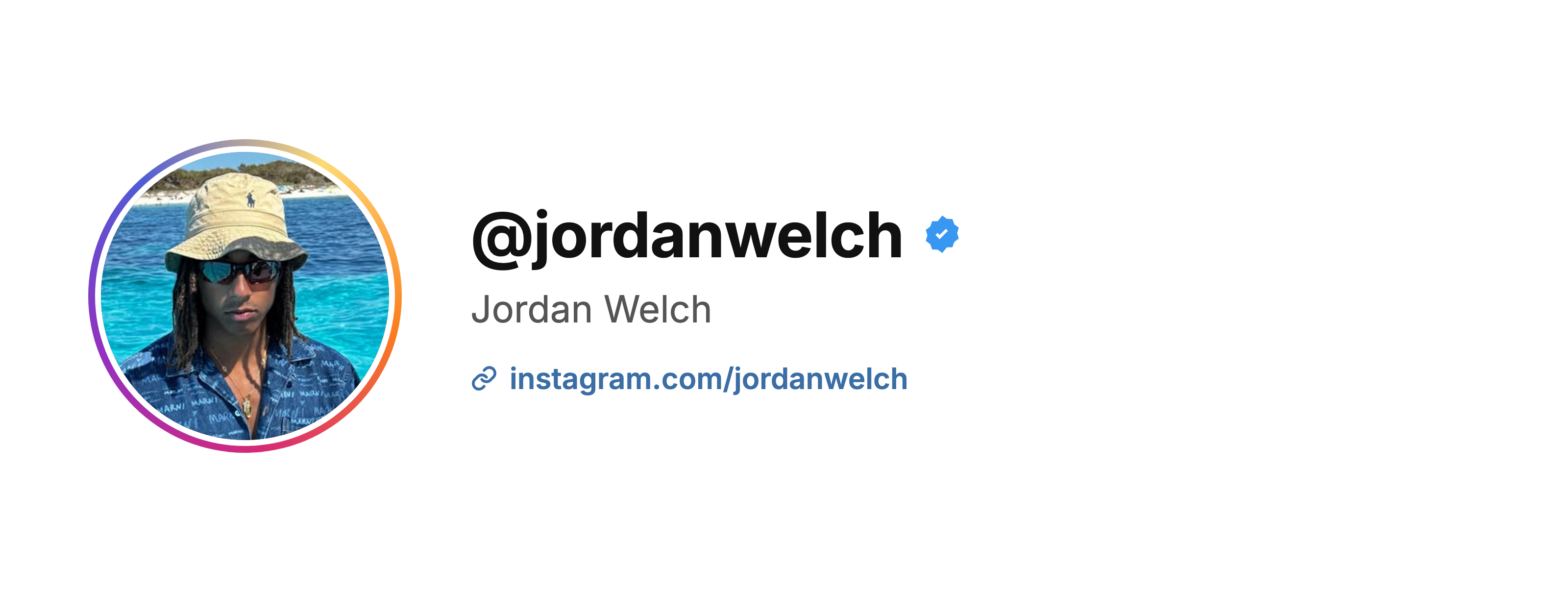 Jordan Welch @jordanwelch