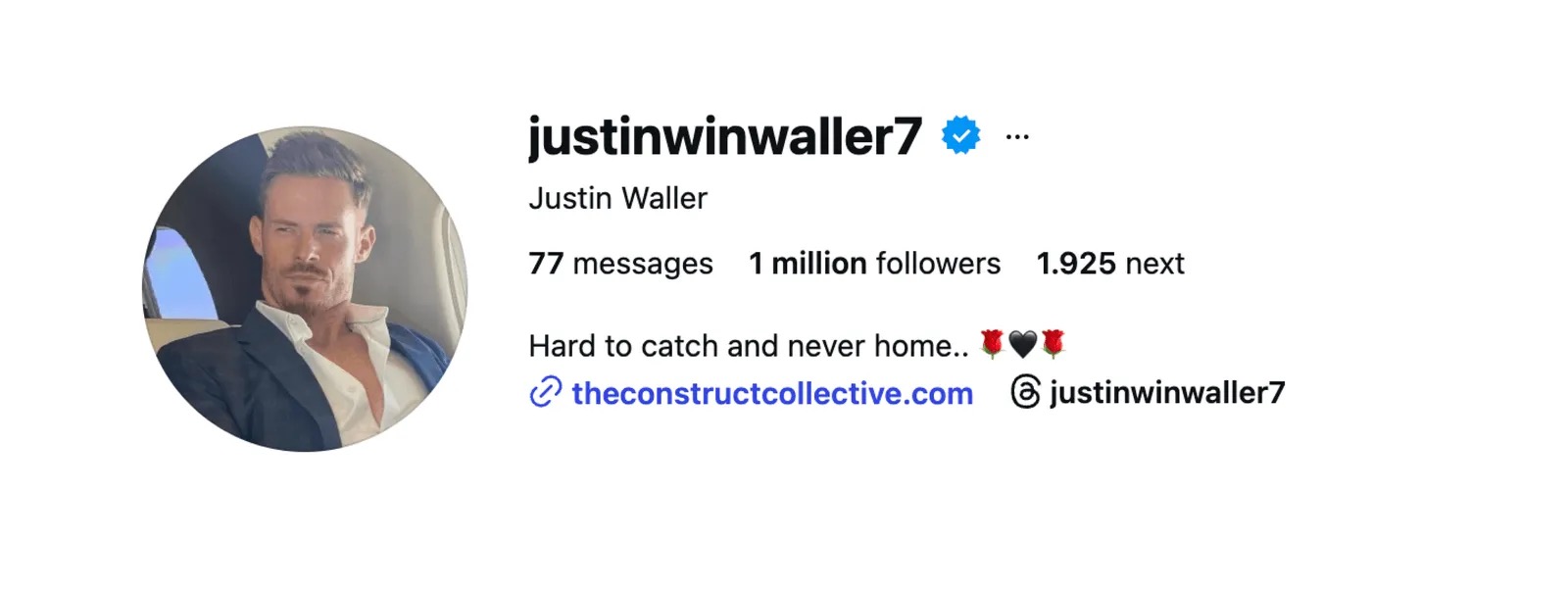 Justin Waller @justinwinwaller7