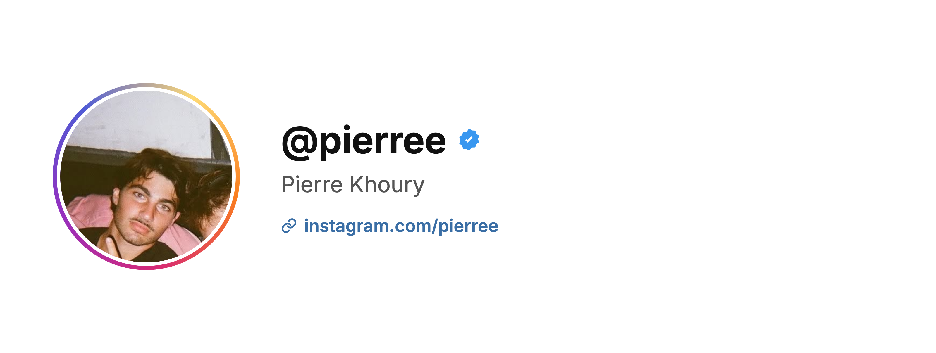 Pierre Khoury @pierree
